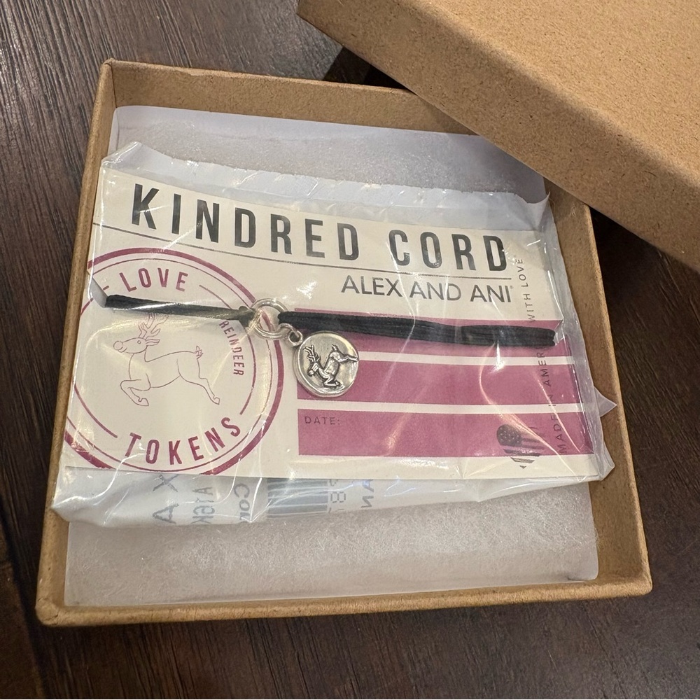 Alex and Ani Love Tokens ‘Reindeer’ Kindred Cord